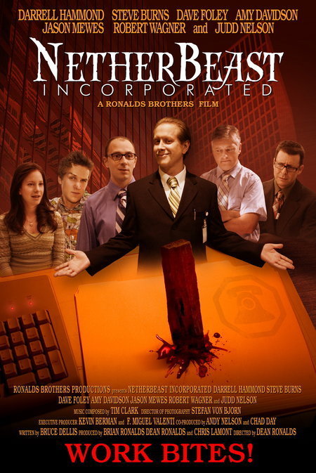 1000 piece jigsaw puzzle for the movie poster: Netherbeast Incorporated (2008) ver2