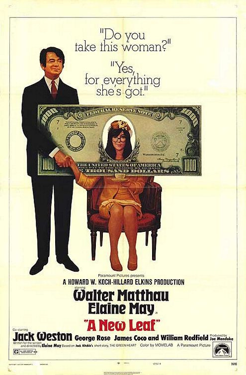 the movie poster: A New Leaf (1971)