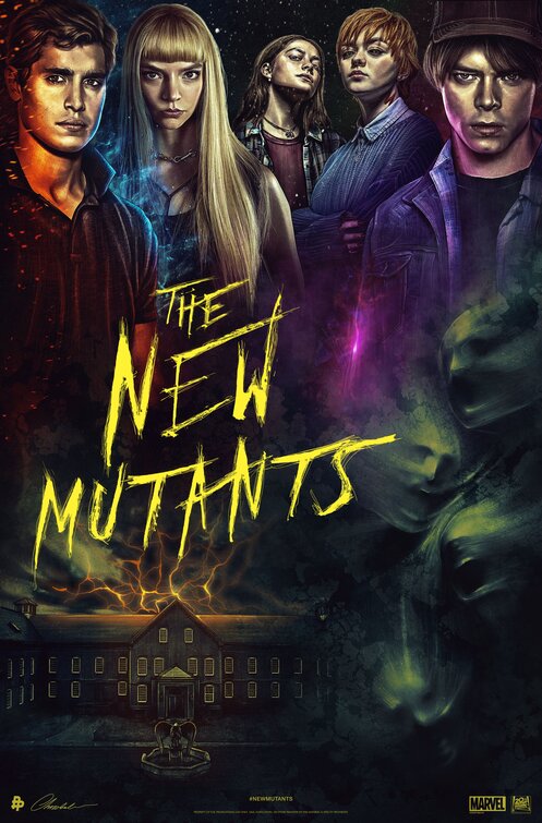 1000 piece jigsaw puzzle for the movie poster: The New Mutants (2020) ver8