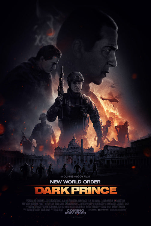 1000 piece jigsaw puzzle for the movie poster: New World Order: Dark Prince (2023) ver4