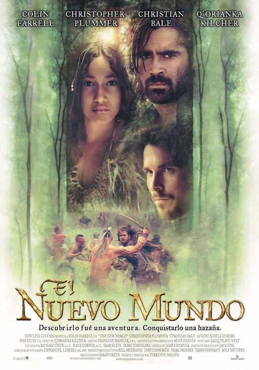 the movie poster: The New World (2005) ver8