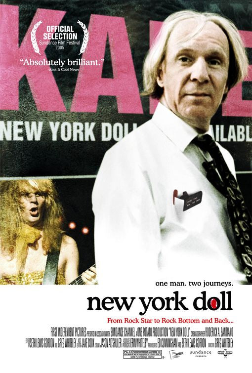 the movie poster: New York Doll (2005)
