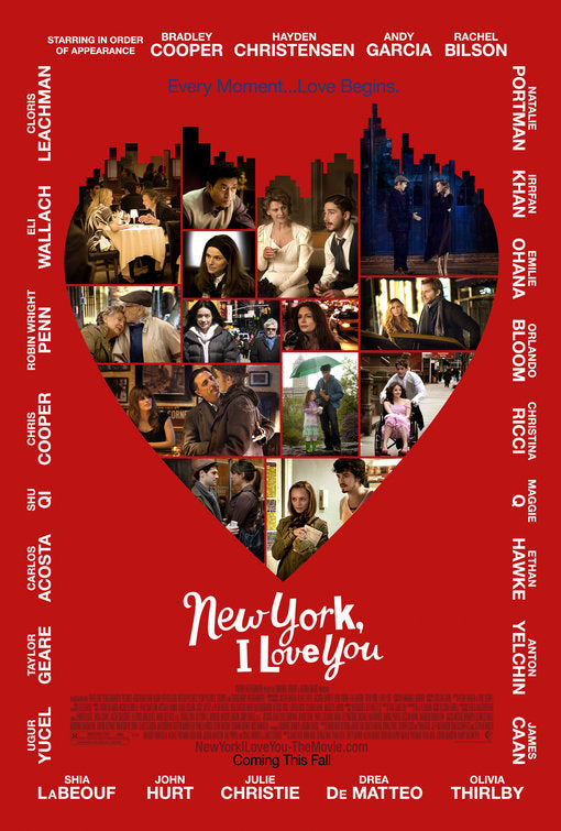1000 piece jigsaw puzzle for the movie poster: New York, I Love You (2009) ver3