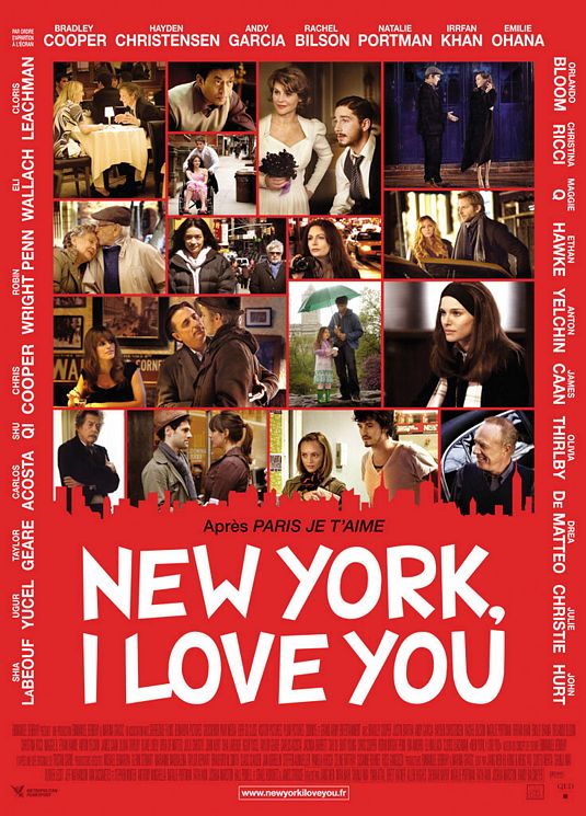 1000 piece jigsaw puzzle for the movie poster: New York, I Love You (2009) ver6