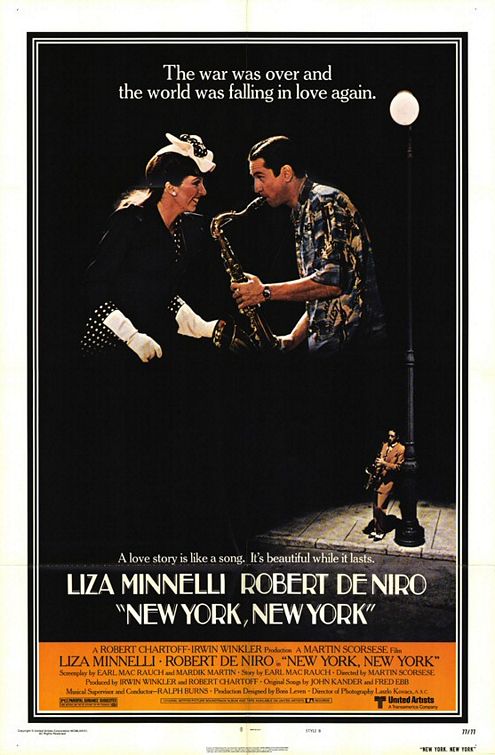 the movie poster: New York, New York (1977) ver3