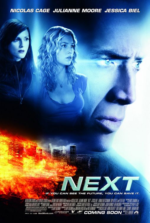 the movie poster: Next (2007)