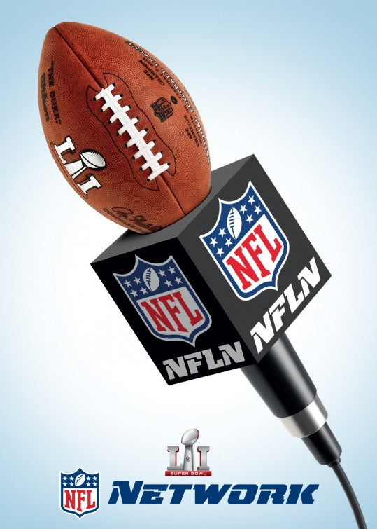 1000 piece jigsaw puzzle for tv poster: NFL Network Super Bowl