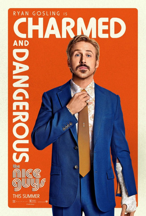 1000 piece jigsaw puzzle for the movie poster: The Nice Guys (2016) ver3
