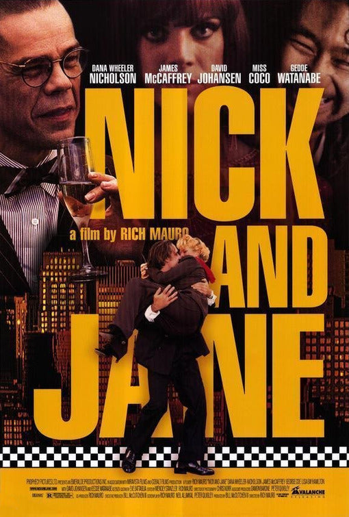 1000 piece jigsaw puzzle for the movie poster: Nick and Jane (1997)