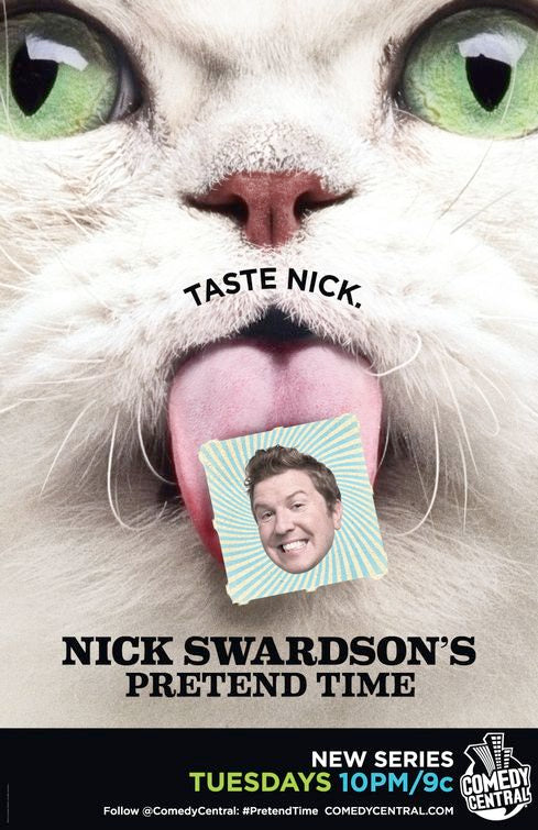 1000 piece jigsaw puzzle for tv poster: Nick Swardson's Pretend Time