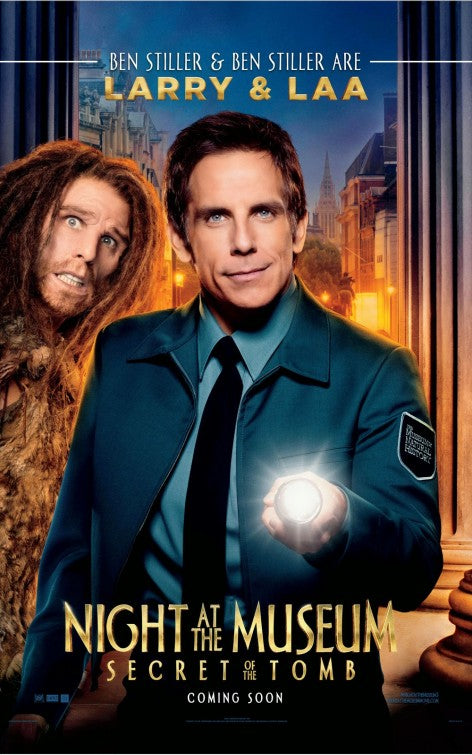 1000 piece jigsaw puzzle for the movie poster: Night at the Museum: Secret of the Tomb (2014) ver10