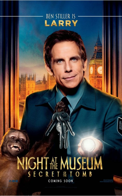 1000 piece jigsaw puzzle for the movie poster: Night at the Museum: Secret of the Tomb (2014) ver11