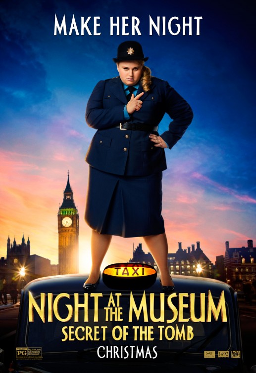 1000 piece jigsaw puzzle for the movie poster: Night at the Museum: Secret of the Tomb (2014) ver16