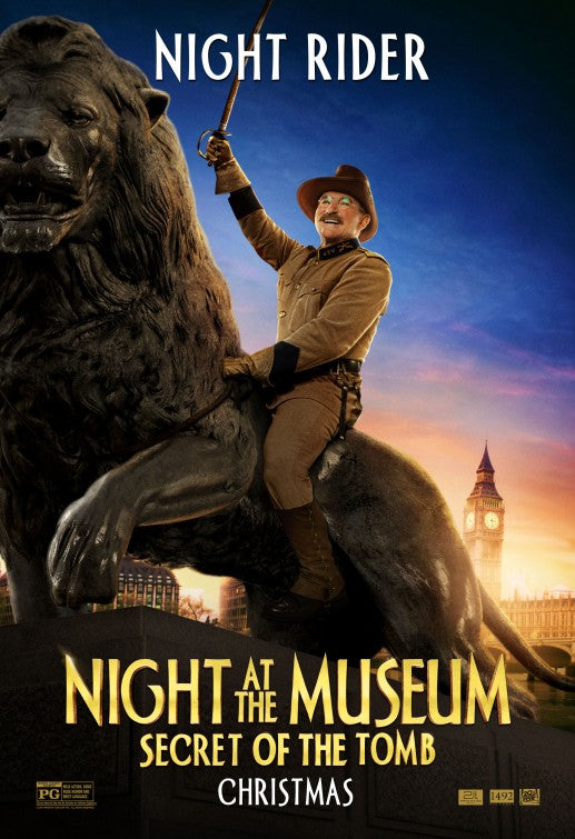 1000 piece jigsaw puzzle for the movie poster: Night at the Museum: Secret of the Tomb (2014) ver18