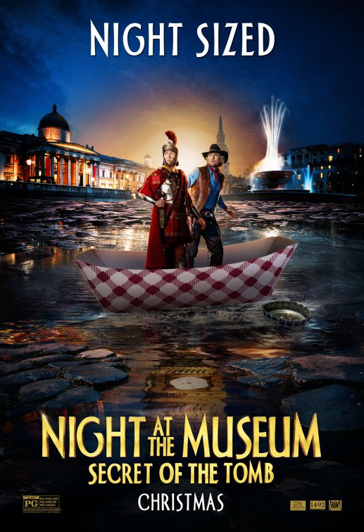 1000 piece jigsaw puzzle for the movie poster: Night at the Museum: Secret of the Tomb (2014) ver19