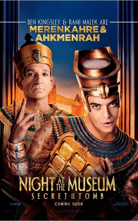 1000 piece jigsaw puzzle for the movie poster: Night at the Museum: Secret of the Tomb (2014) ver4