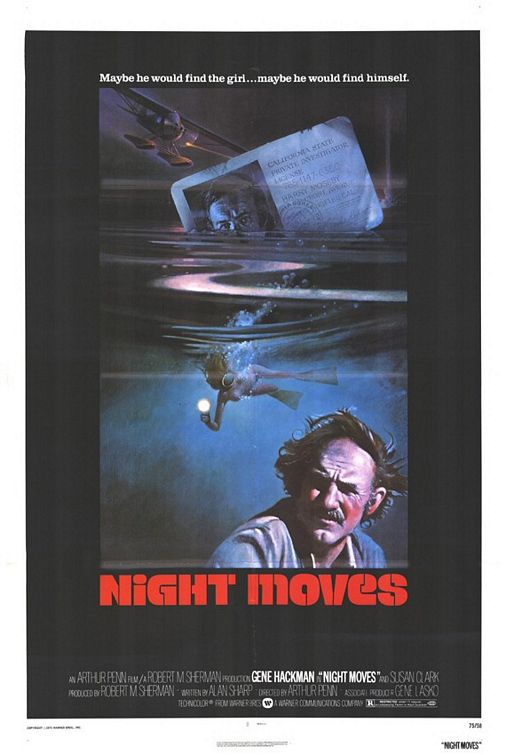 the movie poster: Night Moves (1975)