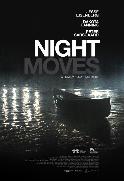 1000 piece jigsaw puzzle for the movie poster: Night Moves (2014)