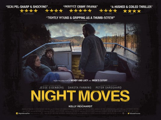 1000 piece jigsaw puzzle for the movie poster: Night Moves (2014) ver4