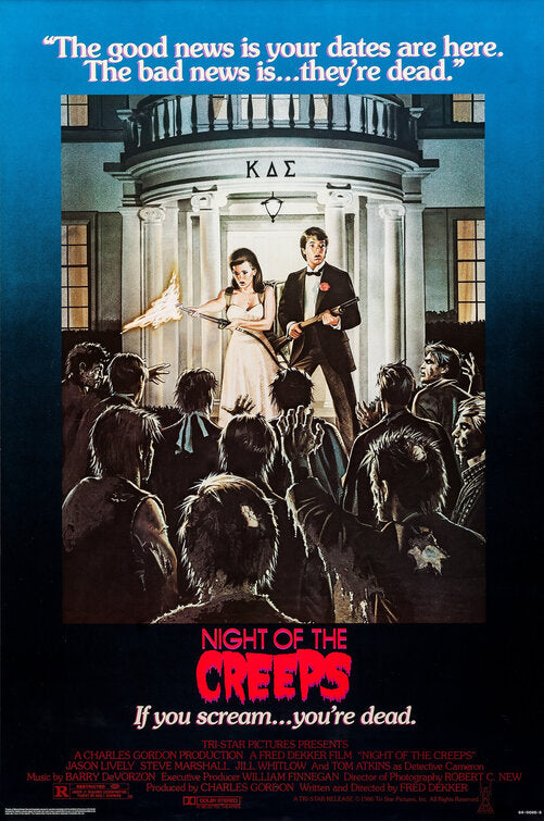 the movie poster: Night of the Creeps (1986) ver1