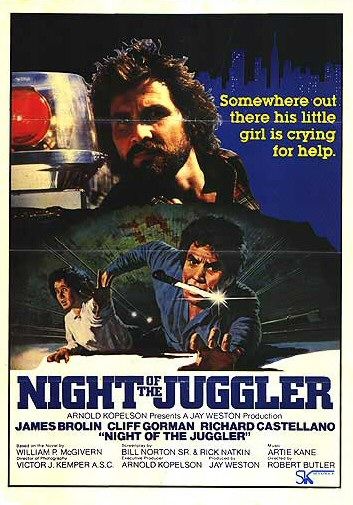 the movie poster: Night of the Juggler (1980) ver2