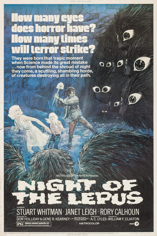 the movie poster: Night of the Lepus (1972) ver2