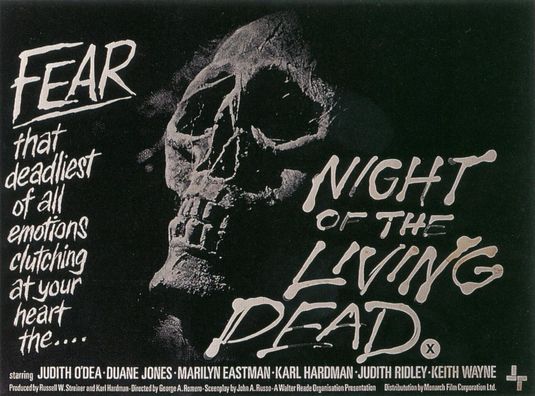 the movie poster: Night of the Living Dead (1968) ver2