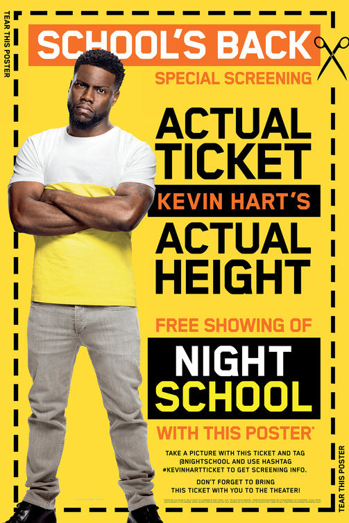 1000 piece jigsaw puzzle for the movie poster: Night School (2018) ver3