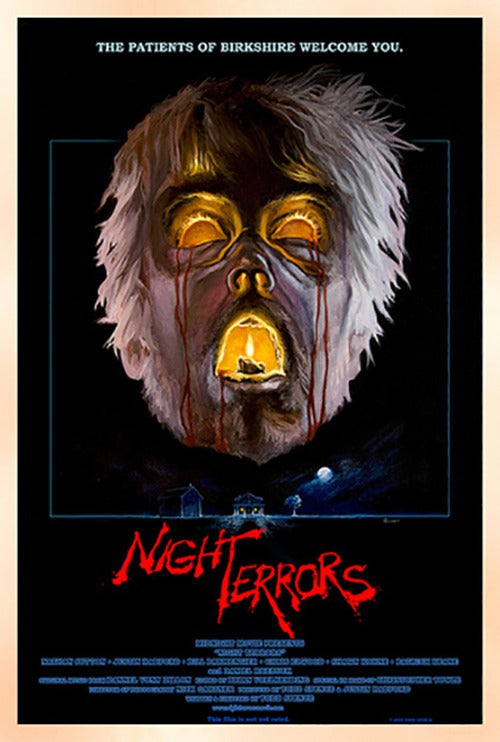 1000 piece jigsaw puzzle for the movie poster: Night Terrors (1993)