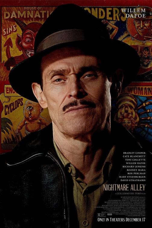 1000 piece jigsaw puzzle for the movie poster: Nightmare Alley (2021) ver10