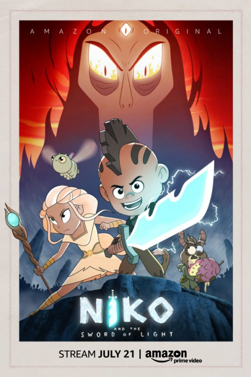 1000 piece jigsaw puzzle for tv poster: Niko and the Sword of Light