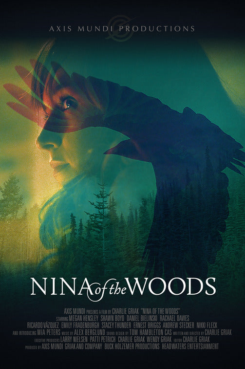 1000 piece jigsaw puzzle for the movie poster: Nina of the Woods (2020)