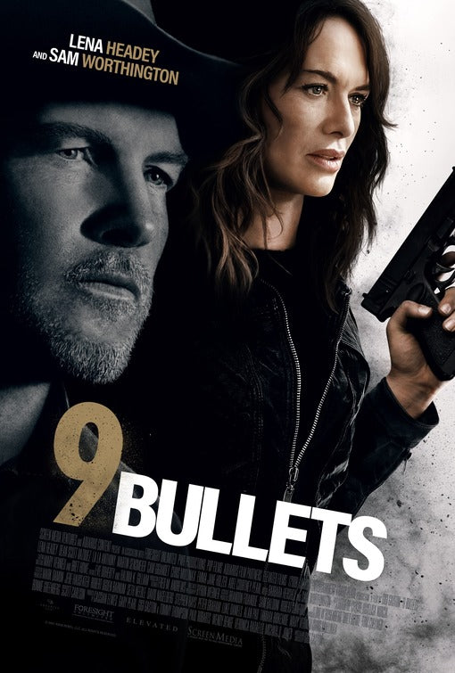 1000 piece jigsaw puzzle for the movie poster: 9 Bullets (2022)