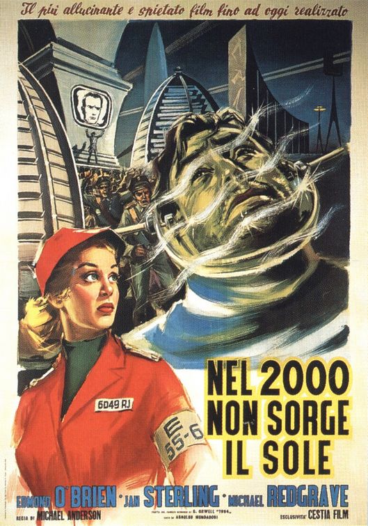 the movie poster: 1984 (1956) ver2