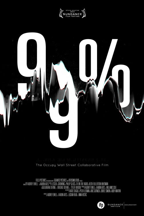 1000 piece jigsaw puzzle for the movie poster: 99%: The Occupy Wall Street Collaborative Film (2013)