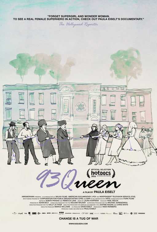 1000 piece jigsaw puzzle for the movie poster: 93Queen (2018)