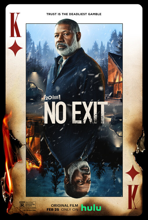 1000 piece jigsaw puzzle for the movie poster: No Exit (2022) ver4