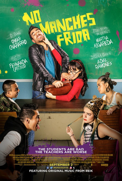 1000 piece jigsaw puzzle for the movie poster: No manches Frida (2016)