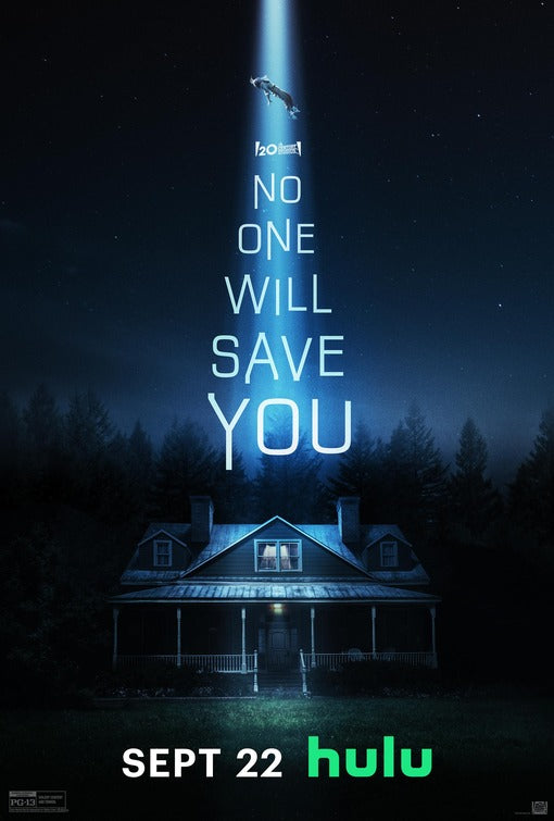 1000 piece jigsaw puzzle for the movie poster: No One Will Save You (2023)