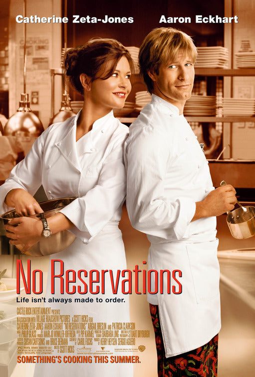 the movie poster: No Reservations (2007)