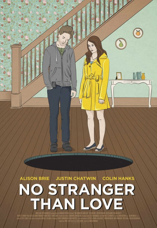 1000 piece jigsaw puzzle for the movie poster: No Stranger Than Love (2016)