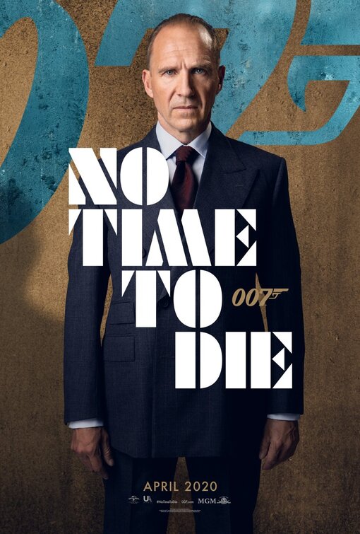 1000 piece jigsaw puzzle for the movie poster: No Time to Die (2021) ver13