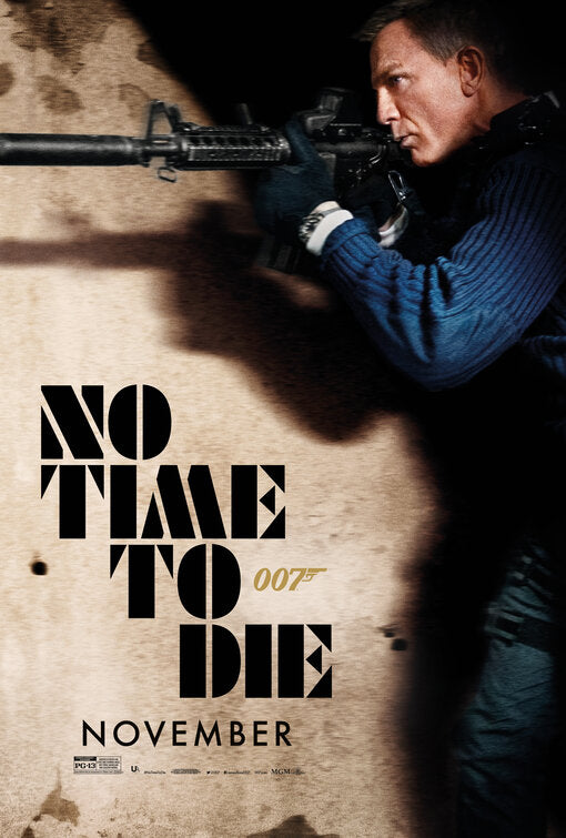 1000 piece jigsaw puzzle for the movie poster: No Time to Die (2021) ver19