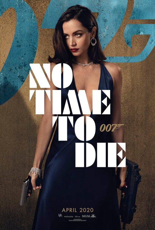 1000 piece jigsaw puzzle for the movie poster: No Time to Die (2021) ver4