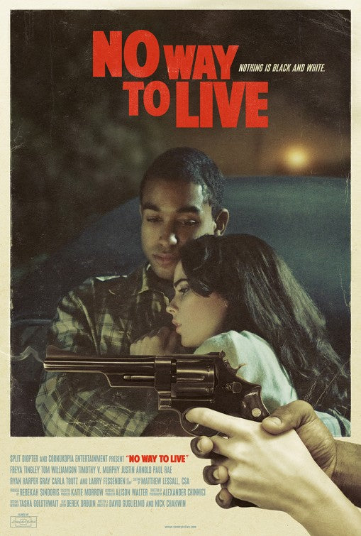 1000 piece jigsaw puzzle for the movie poster: No Way to Live (2015) ver2