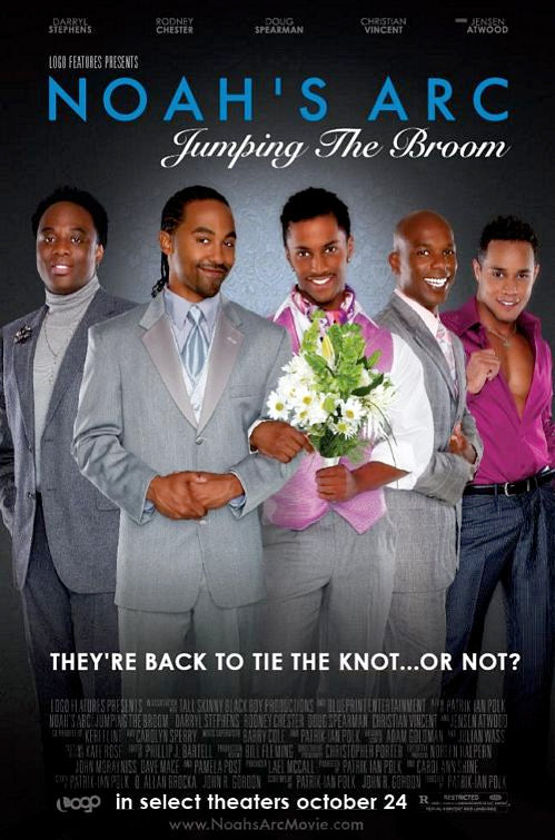 the movie poster: Noah's Arc: Jumping the Broom (2008)