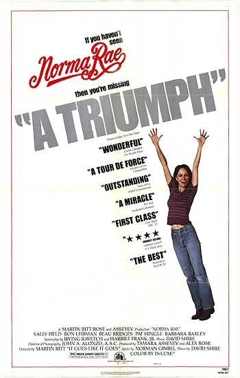 the movie poster: Norma Rae (1979) ver2
