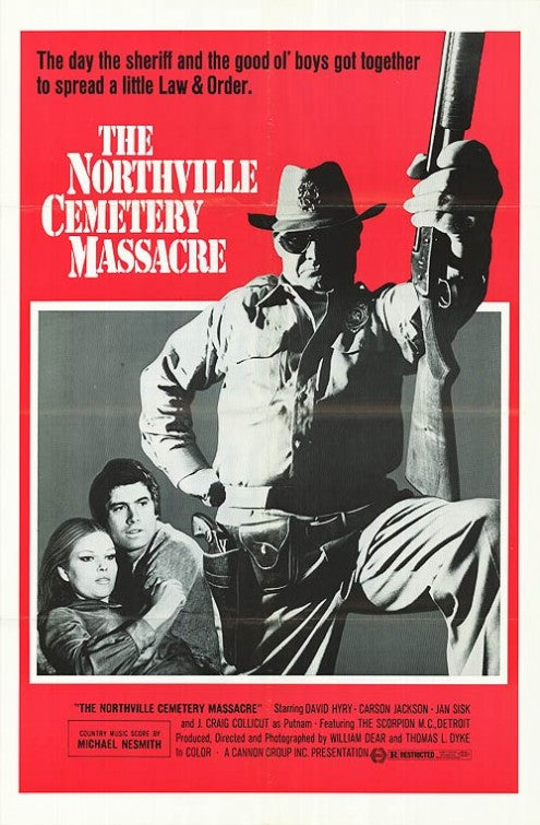 1000 piece jigsaw puzzle for the movie poster: Northville Cemetery Massacre (1976)
