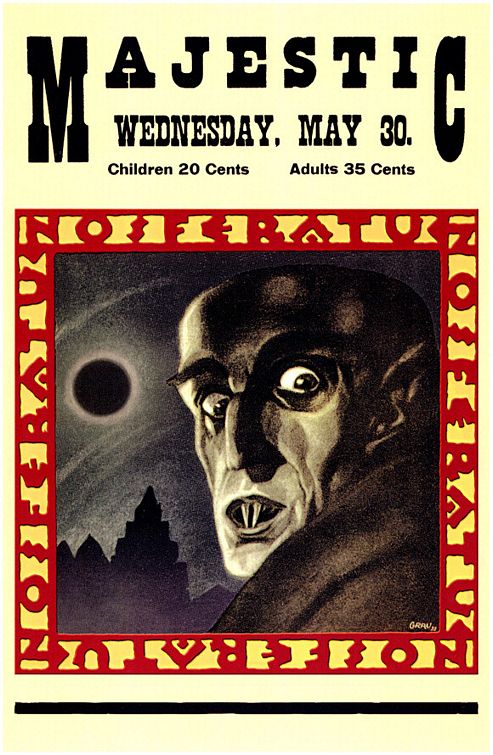 the movie poster: Nosferatu (1922)