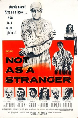 the movie poster: Not as a Stranger (1955)